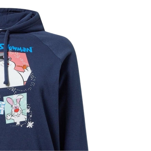 Frosty the Snowman Classic Fit Cozy Fleece Hoodie - Picture 4 of 6